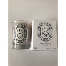 Diptyque Mini Votive Candle 1.23 Oz / 35g - Feu De Bois - Brand New In Box   263878947217